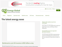 Tablet Screenshot of energyglobal.com